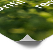 Poster van Golden Retriever met Citaat (Hoek)