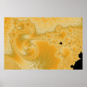 Poster van goudsmelt (Voorkant)