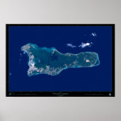 Poster van Grand Cayman-satelliet (Voorkant)