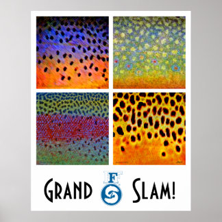 Poster van Grand Slam Trout