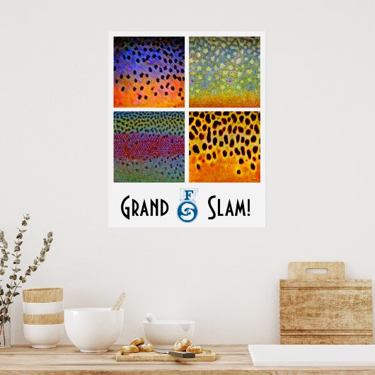 Poster van Grand Slam Trout (Keuken)