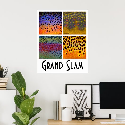 Poster van Grand Slam Trout (Thuiskantoor)