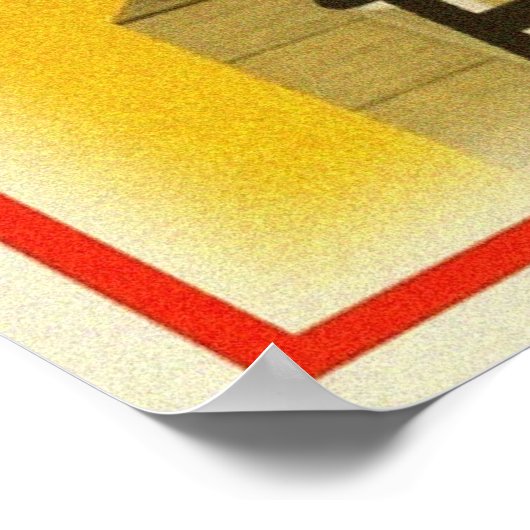 poster van grease apenbier (Hoek)