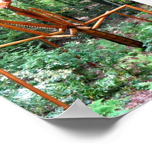 Poster van grote Praying Mantis (Hoek)