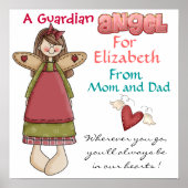 Poster van Guardian Angel door SRF (Voorkant)