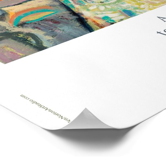 Poster van Guardian Angel Prayer (Hoek)