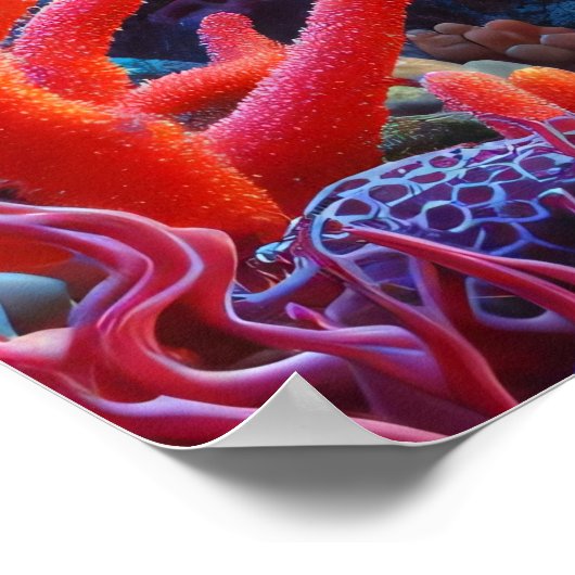 Poster van haaien (Hoek)