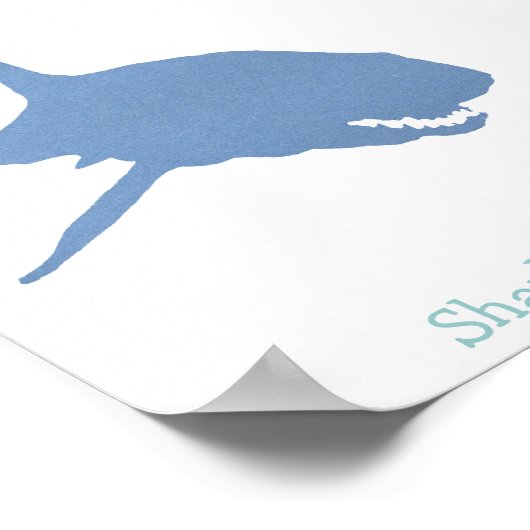 Poster van haaien (Hoek)