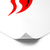 Poster van haaien (Hoek)