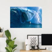 Poster van haaienzijde (Thuiskantoor)