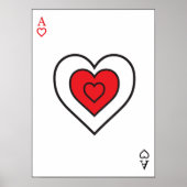 Poster van hart (Voorkant)