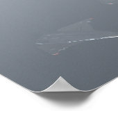 Poster van hartelementen (Hoek)