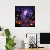 Poster van Haunted Town (Thuiskantoor)