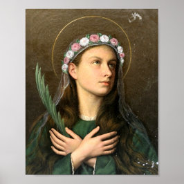 Poster van Heilige Maria Goretti Heilige Maria Gor