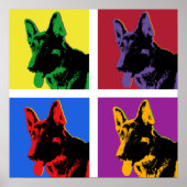 Poster van herder (Voorkant)