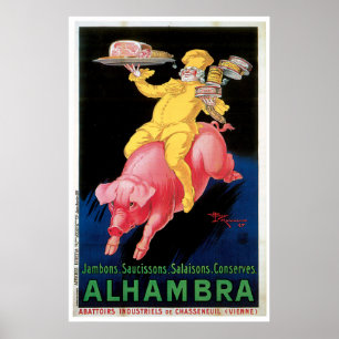 Poster van het  Alhambra- vanaf 11.20 uur