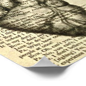 poster van het anatomische hart (Hoek)