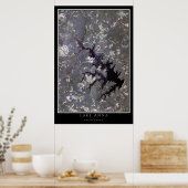 Poster van het Anna Virginia-satellietmeer (Keuken)