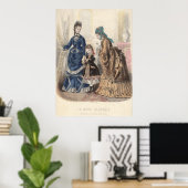 Poster van het Bord van de Antiek Mode - Heloise L (Thuiskantoor)