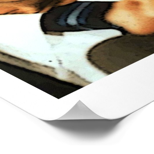 Poster van het compromis van Reagan (Hoek)