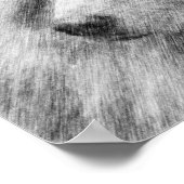  Poster van het Dog Face Pencil (Hoek)