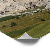 Poster van het dolomietenlandschap (Hoek)