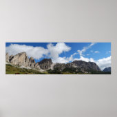 Poster van het dolomietenlandschap (Voorkant)