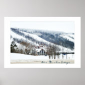 Poster van het dorp Blue Mountain, Ontario (Voorkant)