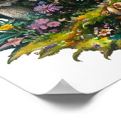 Poster van het Easter Egg Forest (Hoek)