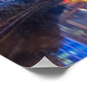 Poster van het financiële district Shanghai (Hoek)