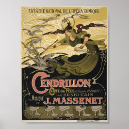  Poster van het Franse Assepoester