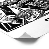 Poster van het Freak-Show van Barnum en Bailey (Hoek)