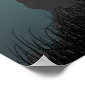 Poster van het gehakte huis (Hoek)