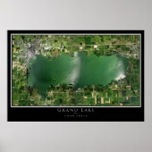 Poster van het Grand Lake Celina Ohio (Voorkant)