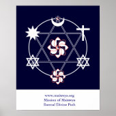 Poster van het grootste teken (Voorkant)