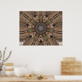 Poster van het hart (Keuken)