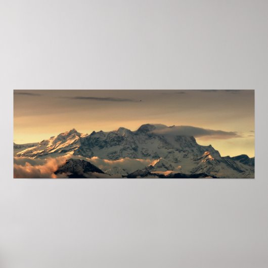 Poster van het Heilige berggebergte (Voorkant)