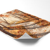 Poster van het Herfstbospad (Hoek)