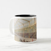 Poster van het Hippodrome de l'Alma Tweekleurige Koffiemok (Voorkant links)