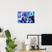 Poster van het hoofdkwartier van het plastic palei (Thuiskantoor)