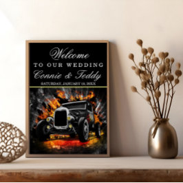 Poster van het hotline feest Weddenschap