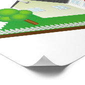 Poster van het Huis voor hernieuwbare energie (Hoek)