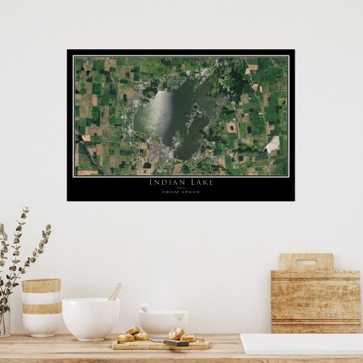 Poster van het Indimeer van Ohio (Keuken)