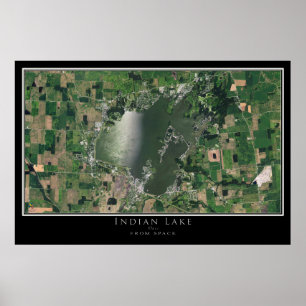 Poster van het Indimeer van Ohio