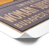 Poster van het Internationale Vrouwendragercongres (Hoek)