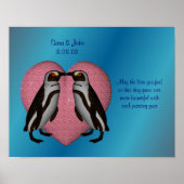 Poster van het Jubileum van pinguïns (Voorkant)