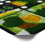 Poster van het klassenkunstproject van mevrouw Mon (Hoek)