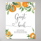 Poster van het kleine dapje Guest boek (Voorkant)