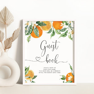 Poster van het kleine dapje Guest boek