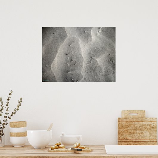 Poster van het Kwartzand Abstract van Siesta Keys (Keuken)